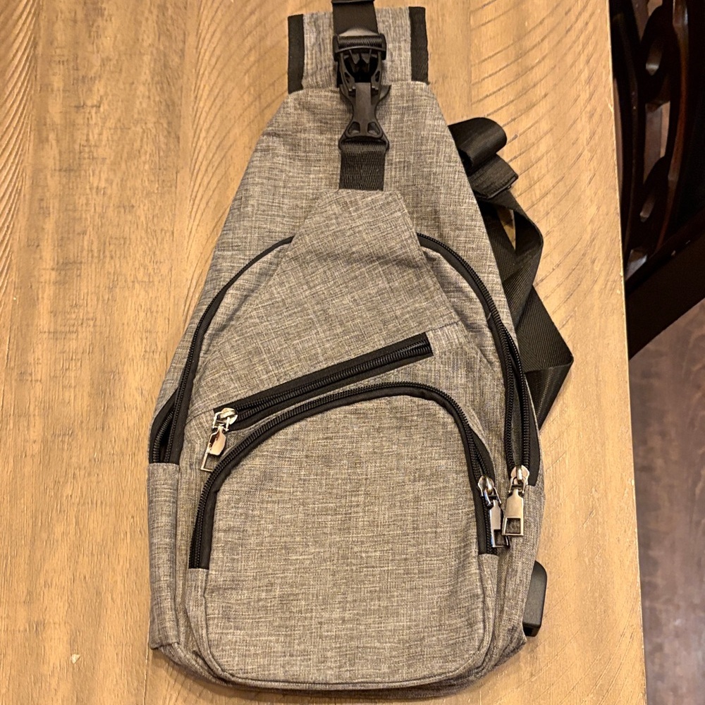 Gray Sling Bag for Women